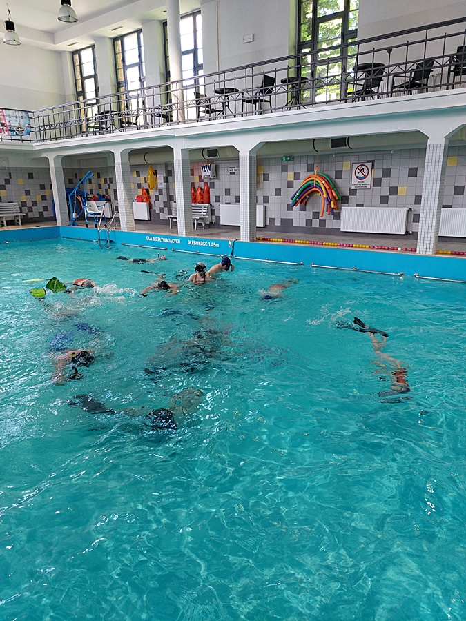 Hokej pod wodą Walenie Siemianowice Śląskie Trening 24 V 2025